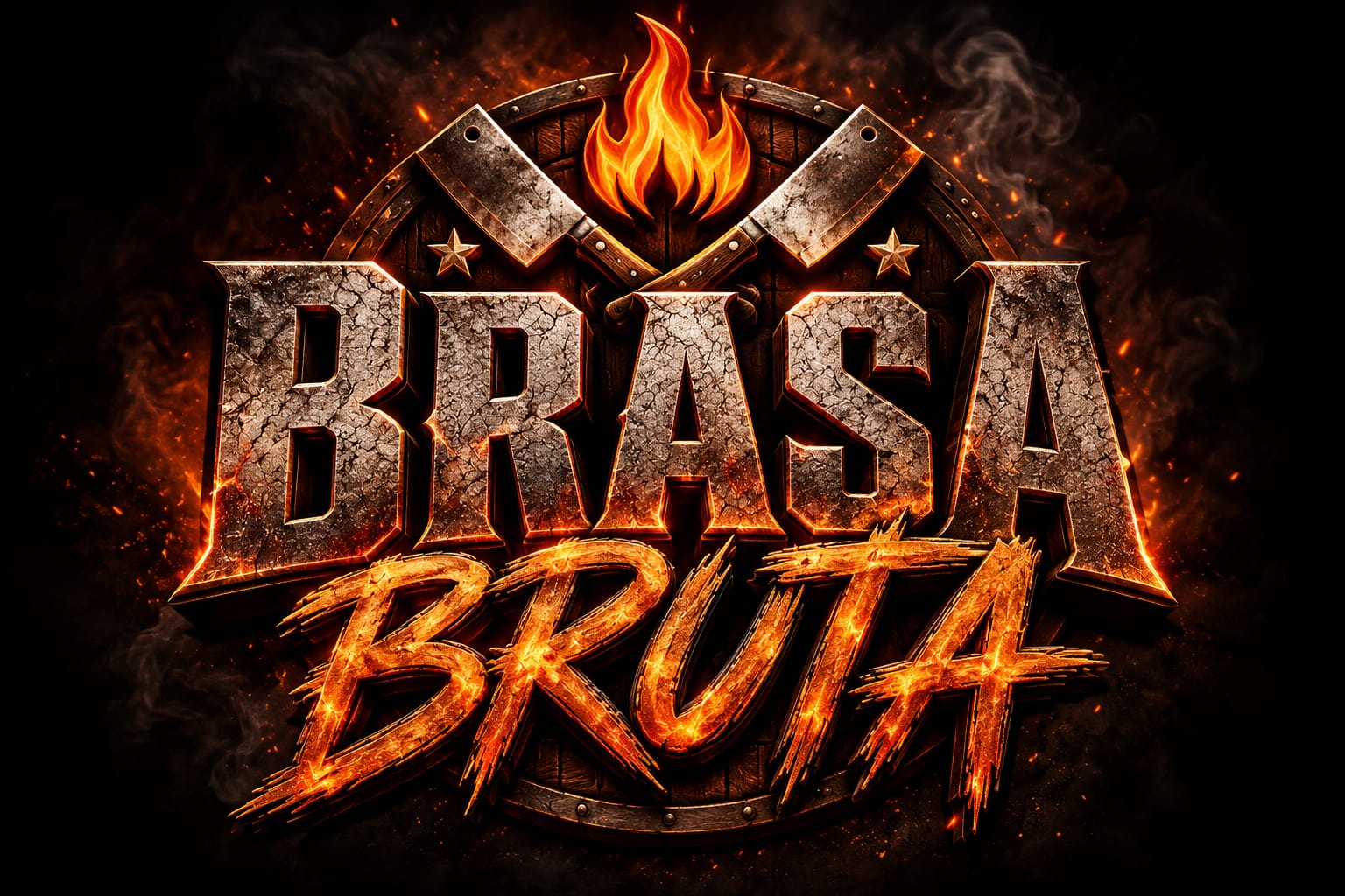 Logo oficial Brasa Bruta